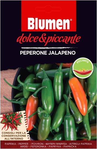 Jalapeno pepperóni – štipľavé 20 semien