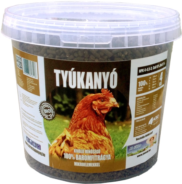 Hydinový trus 4 kg