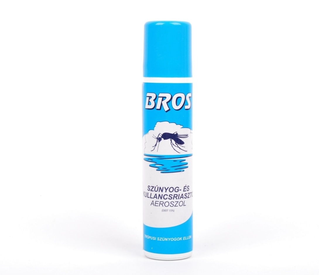 Bros Szúnyog- és kullancsriasztó aerosol 90 ml