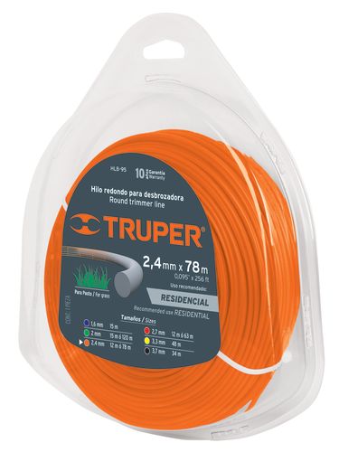 Damil dobon Truper 2,4mmx78m HLB-95 O alakú