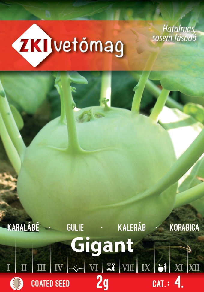 Kaleráb Gigant 2g ZKI