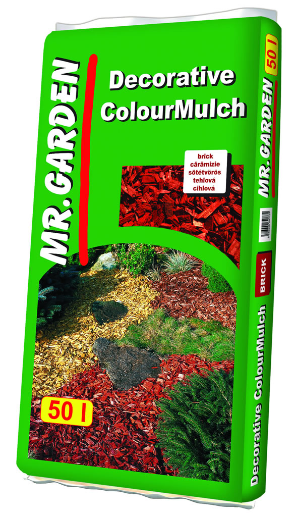 Decorative bark "Red" Mr. Garden 50 l