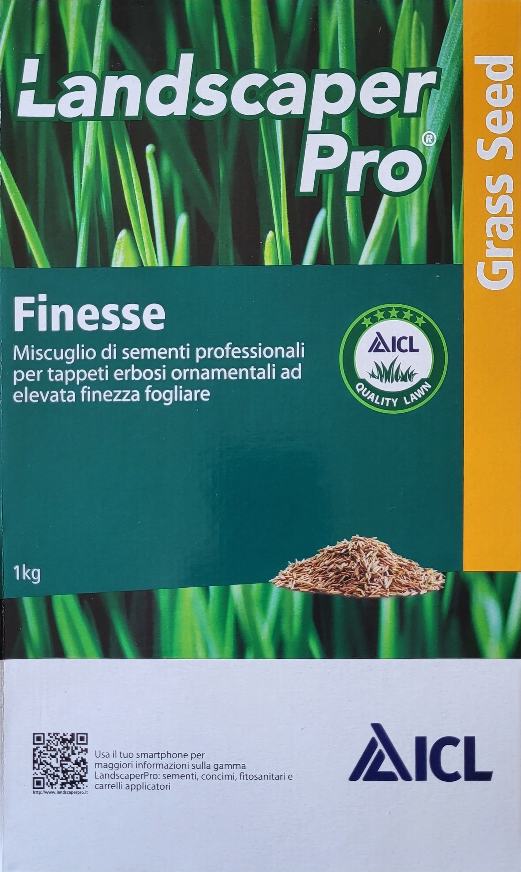 ICL trávne osivo Finesse (trávnik) 1 kg