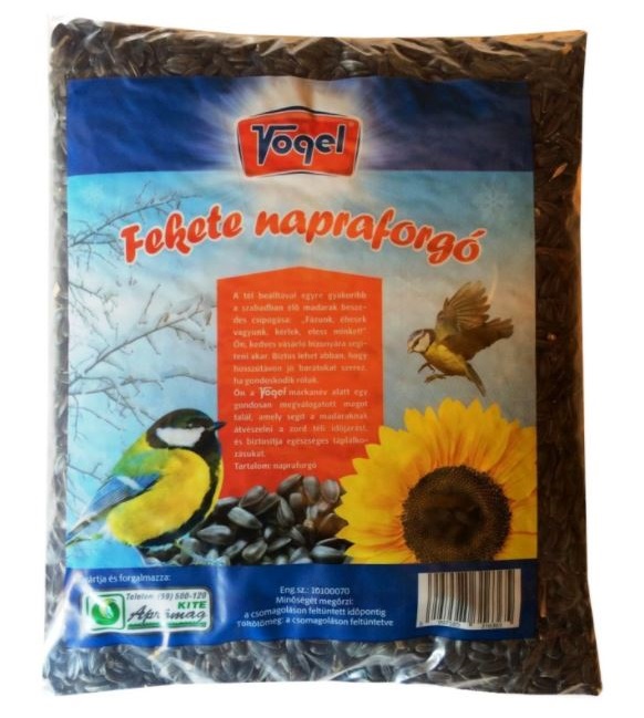 Madáreleség fekete napraforgó 1 kg