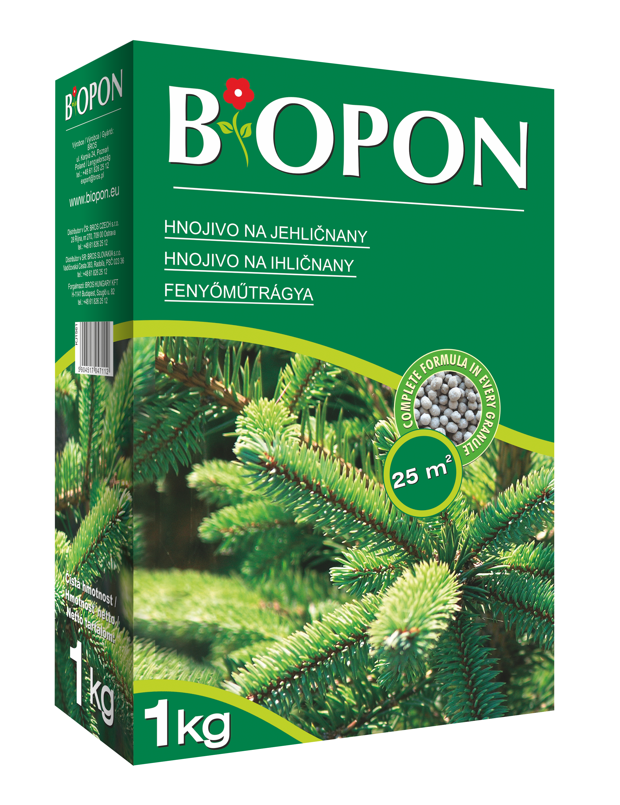 Biopon fenyőtrágya 1 kg