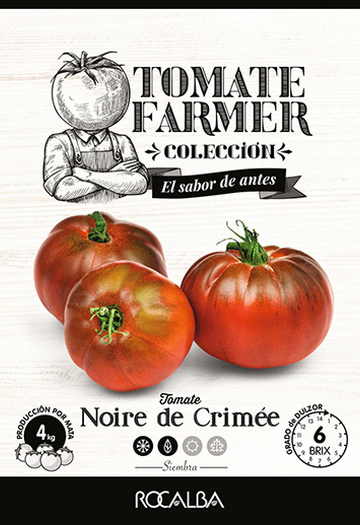 Paradicsom Noire de Crimée (Farmer) Rocalba 19 szem