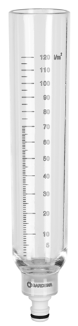 ClickUp! Gardena rain gauge