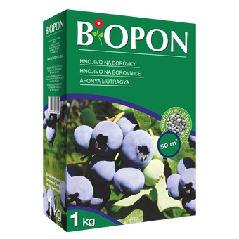 Biopon umelé hnojivo pre čučoriedky 1 kg