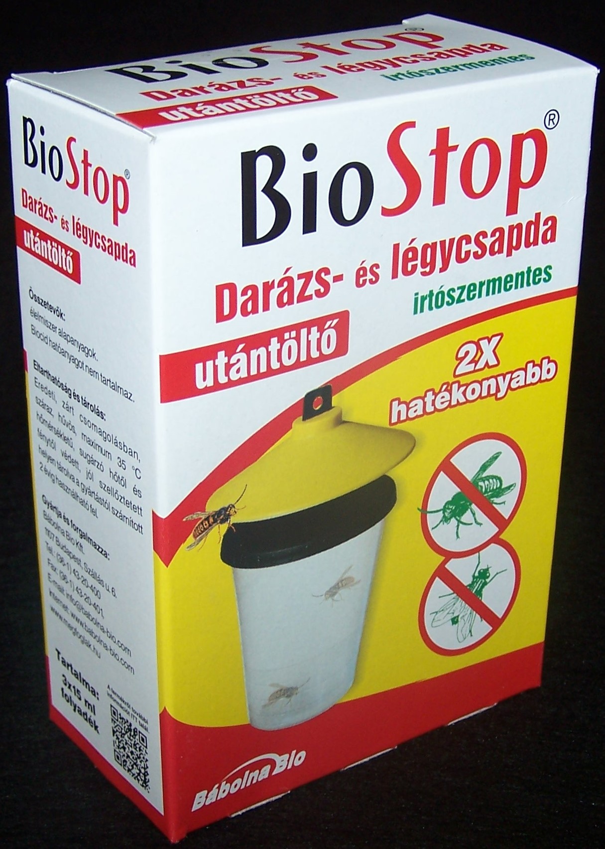 Biostop náhradná náplň do pasce na osy-muchy 3 ks