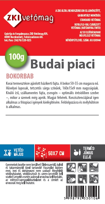 Fazuľové struky kríčkové Budai trhové 100g ZKI