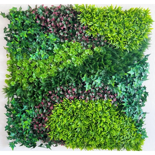 Green wall with mixed leaves Vertical Costa 1mx1m