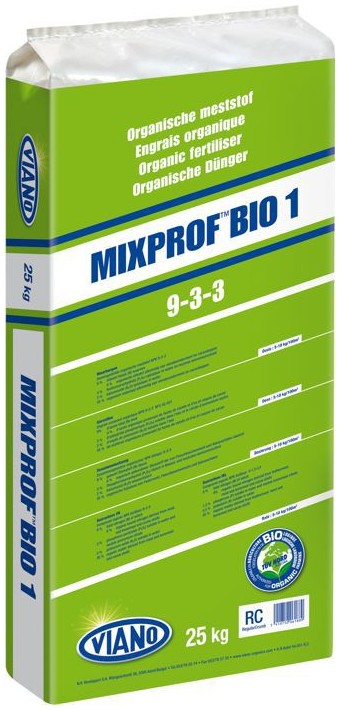 Viano organické hnojivo Mixprof Bio 1  9-3-3 25 kg