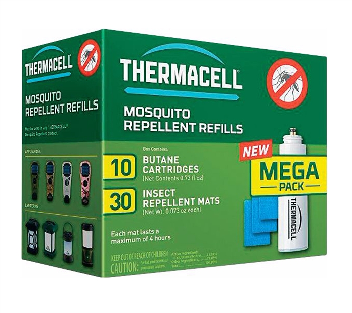 Thermacell R-10 Standard náhradná náplň Mega Pack (10 ks patron, 30 ks lapka)