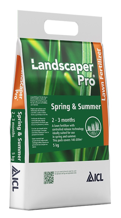 ICL Spring&amp;Summer Spring-summer lawn conditioner 20-0-07+6CaO+3MgO 2-3 months 5 kg