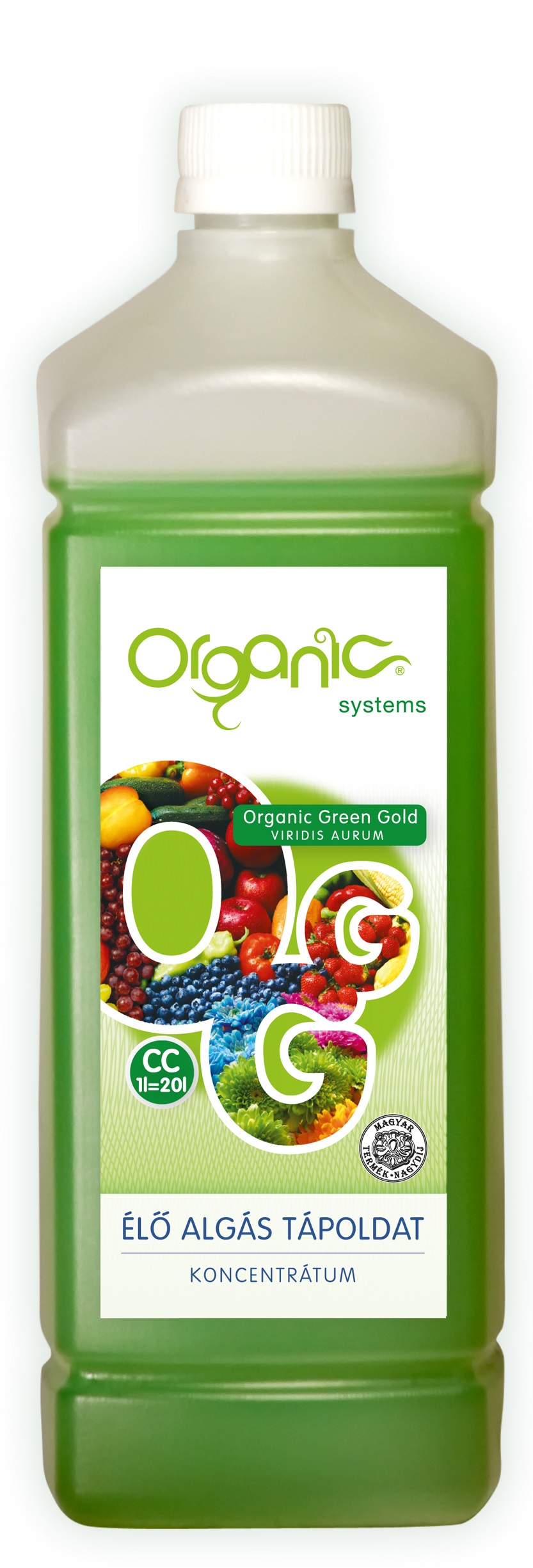 Organic živný roztok s riasami 1l