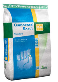 Osmocote Exact Standard 12-14 mes. 15-09-11+2MgO  25 kg