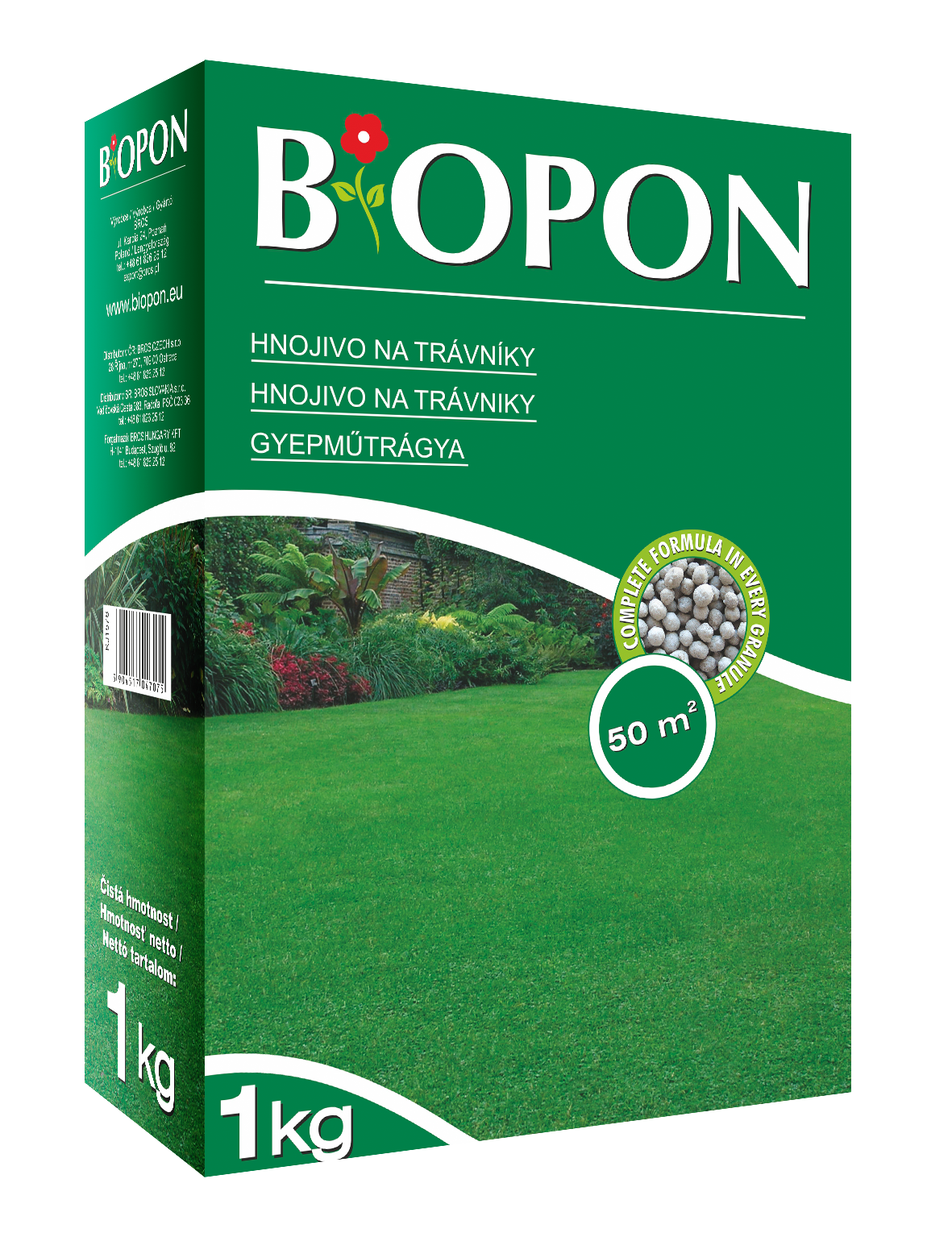 Biopon trávnikové hnojivo 1 kg