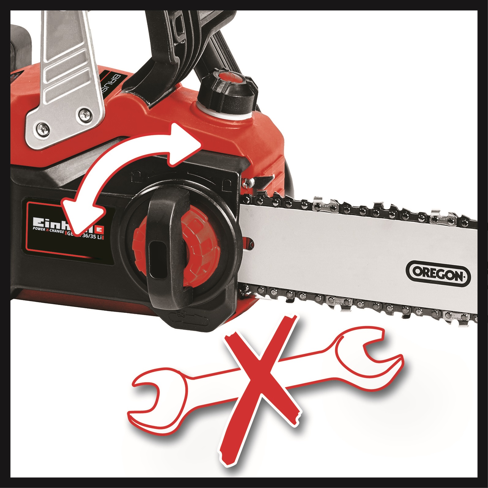 Einhell Battery Chainsaw GE-LC 36/35 Li - Solo