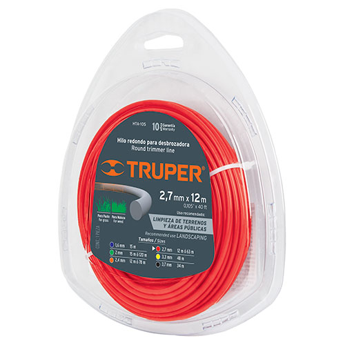 Vlasec na navijaku 2,7mmx12m Truper (HTA-105)