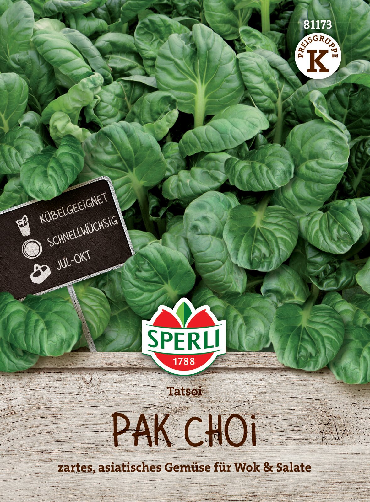 Pak Choi mini Tatsoi 45 szem Sperli