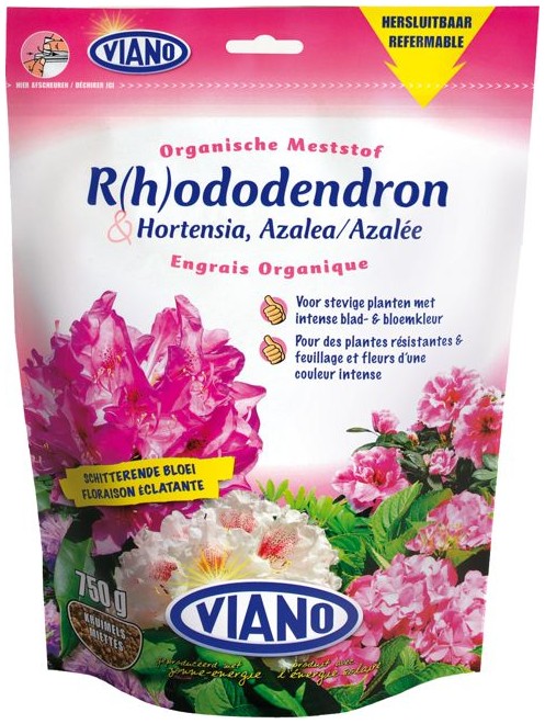 Viano organické hnojivo na  Rhododendrony 0,75 kg